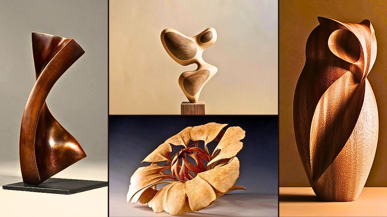 Abstract Wood Sculptures That Are Selling for Thousands