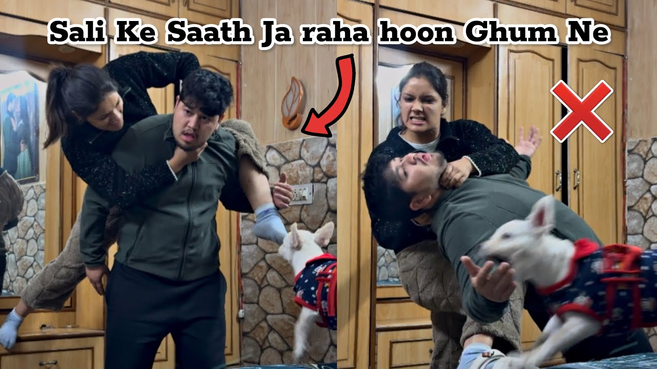 Sali Ke Saath Ja raha Hoon Manali trip || Prank On Wife ||@NikkRichaVlogs 