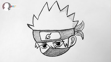 How to Draw Kakashi Chibi Easy