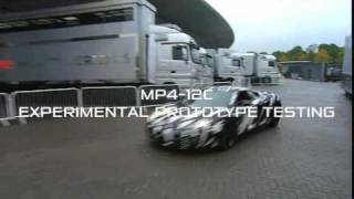 MP4-12C Experimental Prototype Test