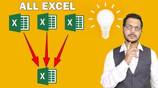Multiple files into one excel worksheet | how to consolidate multiple file in excel