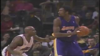 Kobe Bryant 23 Points 6 Ast @ Heat, 2000-01.