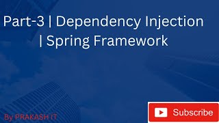 03 |Dependecy Injection|Setter Injection|Constructor Injection|what is dependency injection