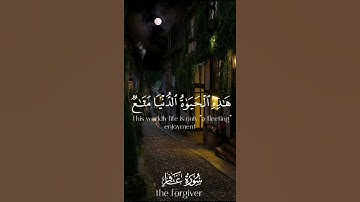 سورة غافر - الآية 39