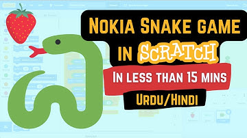 How to Make a Snake Game in Scratch | Snake Game in Scratch 3.0 | Coding - Class #12 (Urdu/Hindi)