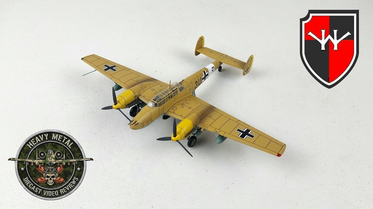 Messerschmitt Bf 110E-2, Luftwaffe ZG 26, Italy, 1941, Hobby