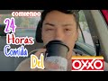 24 HORAS COMIENDO COMIDA DEL OXXO - RETO EXTREMO!🌯🍕🍩🧋