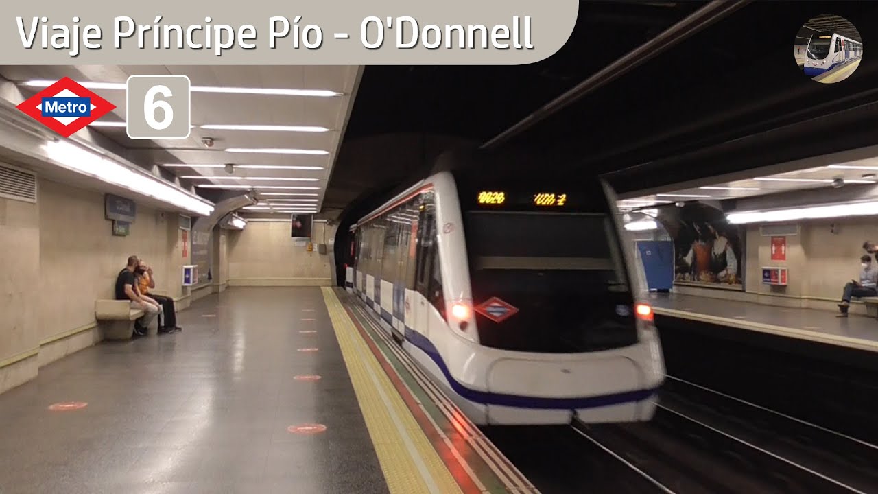 Metro de Madrid | Viaje por el arco norte de la línea 6