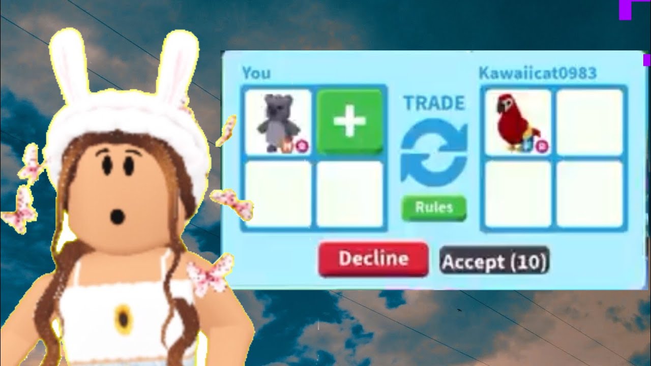 WHAT PEOPLE TRADE FOR MEGA NEON KOALA!!! | part 1☀️