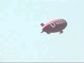 Vodafone Airship flying high in the sky