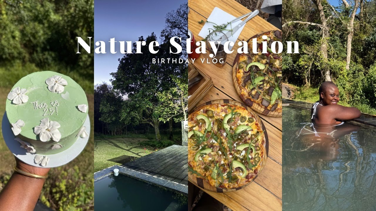 25 & Blooming | Nature Staycation Birthday Vlog 🍃🏡💚
