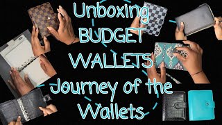 UNBOXING CASH ENVELOPE WALLETS  ON A BUDGET |{HOW TO SET UP A CASH ENVELOPE WALLET} | AMAZON FINDS