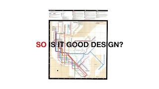 Olive Jones Evans The New York Subway Map; Is it good design