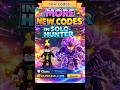 Even more codes in solo hunters