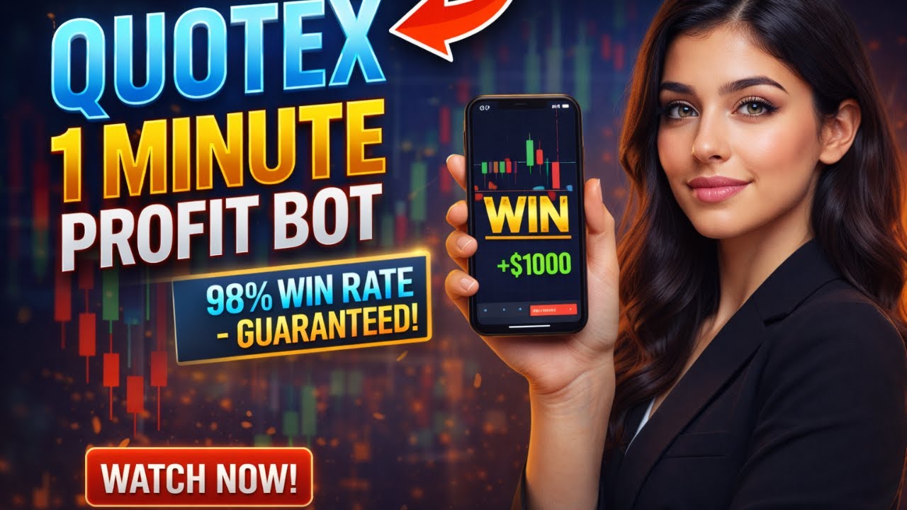 Quotex Trading Bot 2026 | Free AI Signal Bot for Binary Options (95% Win Rate)