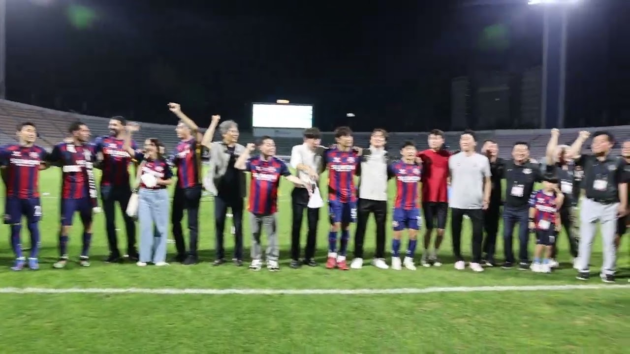 ★[현장영상] 수원FC 승리 세리머니, 안방서 울산에 4-2 승리★