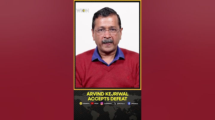 दिल्ली चुनाव परिणाम: अरविंद केजरीवाल ने हार स्वीकार की, भाजपा को जीत की बधाई दी