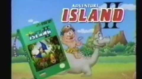 Adventure Island 2 (NES) Commercial 1991