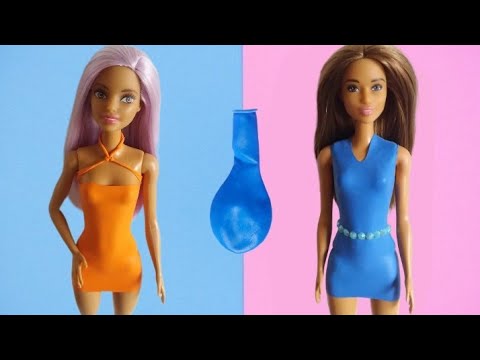 roupinha de bexiga para barbie｜Pesquisa do TikTok