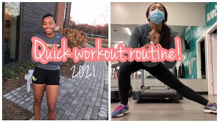 Quick College Athlete Workout Routine! |Brynna