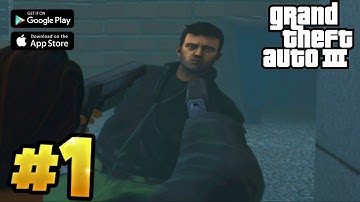 GTA 3 Definitive Walkthrough Gameplay Part 1 - Give Me Liberty (Android, iOS)