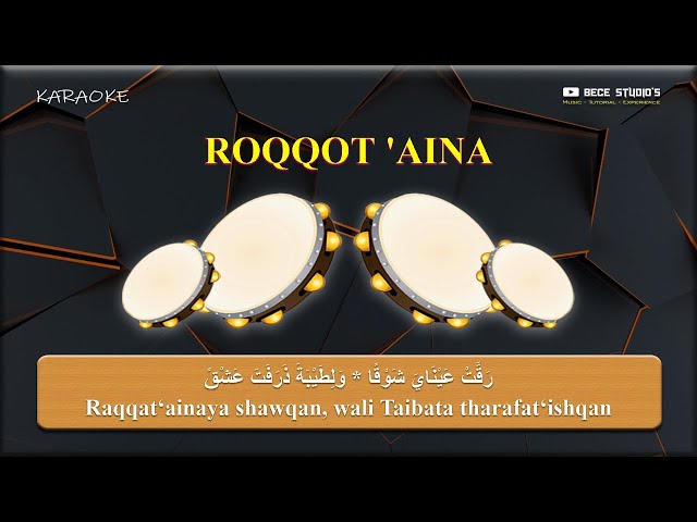 Karaoke Banjari || Roqqot 'Aina (Lirik) class=