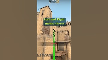 Pop flash Bombsite-A #shorts #mirage #csgo #miragesmokes