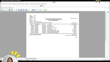 📑 SQL会计教学：如何预览《客户单据列表 Customer Document Listing》