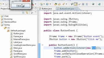 Java swing GUI tutorial #10: JButton and ActionListener
