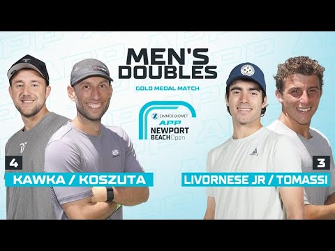 CHAMPIONSHIP MATCH: Kawka/Koszuta v. Livornese/Tomassi | Men's Pro Doubles | 2025 Newport Beach Open