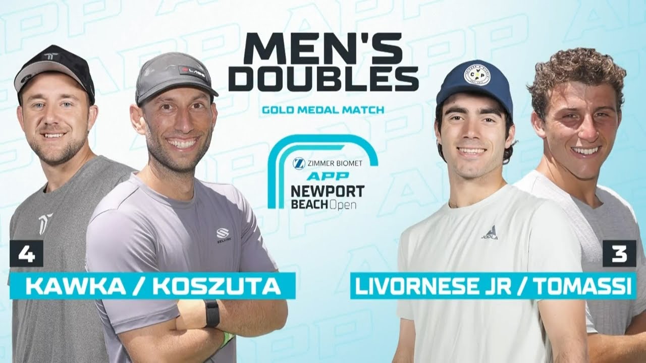 CHAMPIONSHIP MATCH: Kawka/Koszuta v. Livornese/Tomassi | Men's Pro Doubles | 2025 Newport Beach Open