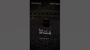 ﴿ الحَجُّ أَشهُرٌ مَعلوماتٌ … ﴾ القارئ : #وديع_اليمني