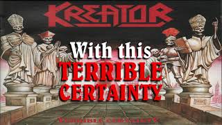 Kreator | Terrible Certainty | Lyric Video