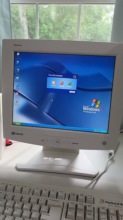 Windows XP pro (shutdown) Sound