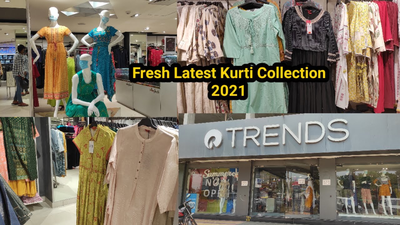 Feel Comfy & Desi with Reliance Trends Kurtis Under 500 INR »  karobargain.com