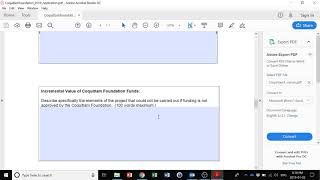 Community Grant Application Tutorial