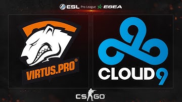 CS:GO - Virtus.Pro vs. Cloud9 [Overpass] - ESL ESEA Pro League Finals 2015  - Group A