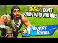 KID PRETENDS HE DOESN'T KNOW IM A YOUTUBER ON FORTNITE! (I Gave Him YouTube Advice)