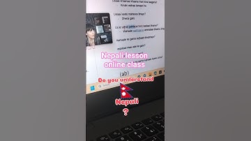 Nepali lesson online class #nepalilanguage #learnnepali #nepalishorts