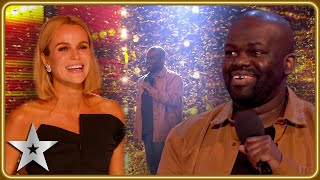 Golden Buzzer For Comedian Daliso Chaponda | Unforgettable Audition | Britain's Got Talent