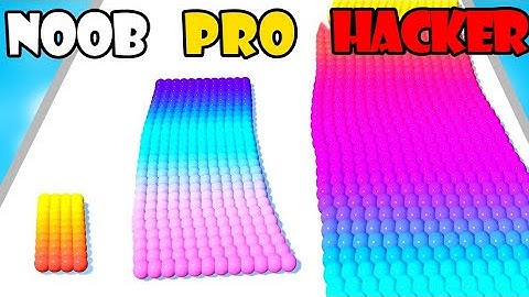 NOOB vs PRO vs HACKER - Canvas Run | Gameplay Walkthrough (Android,iOS)