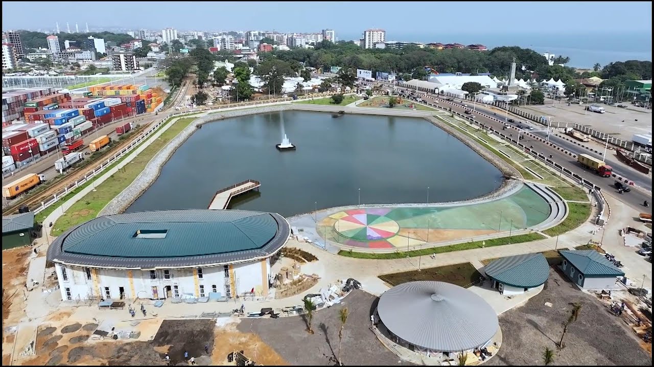 INFRASTRUCTURES BRANDING GUINEE / VISITE DU LAC GBASSIKO LES ÉDITIONS DE LA RTG GUINÉE 224