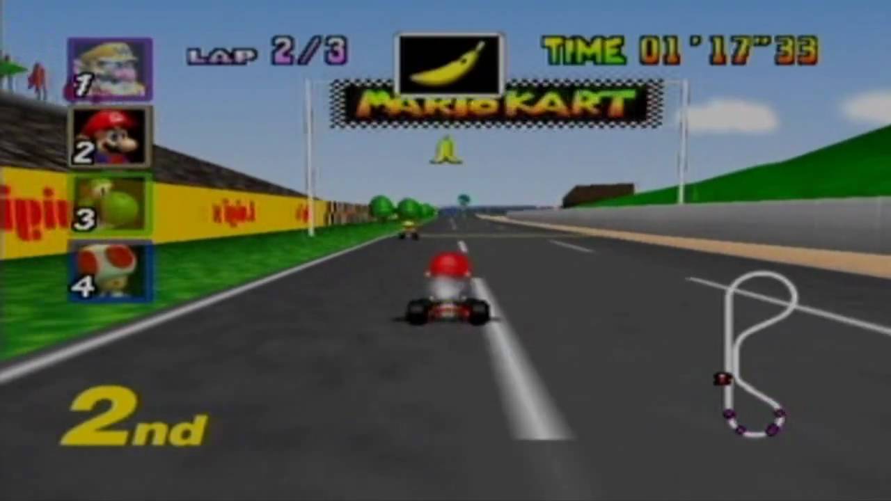 Mario Kart 64 - Mushroom Cup Extra Mode - Part 1
