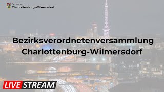 Livestream der Sitzung der BVV Charlottenburg-Wilmersdorf vom 25.04.2024