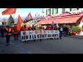 Départ Manifestation Retraites Albertville 28 mars 2023