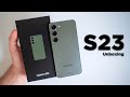 Samsung Galaxy S23: Unboxing &amp; erster Eindruck (Deutsch)