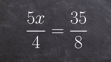 Learn to solve a proportion with cross multiplication