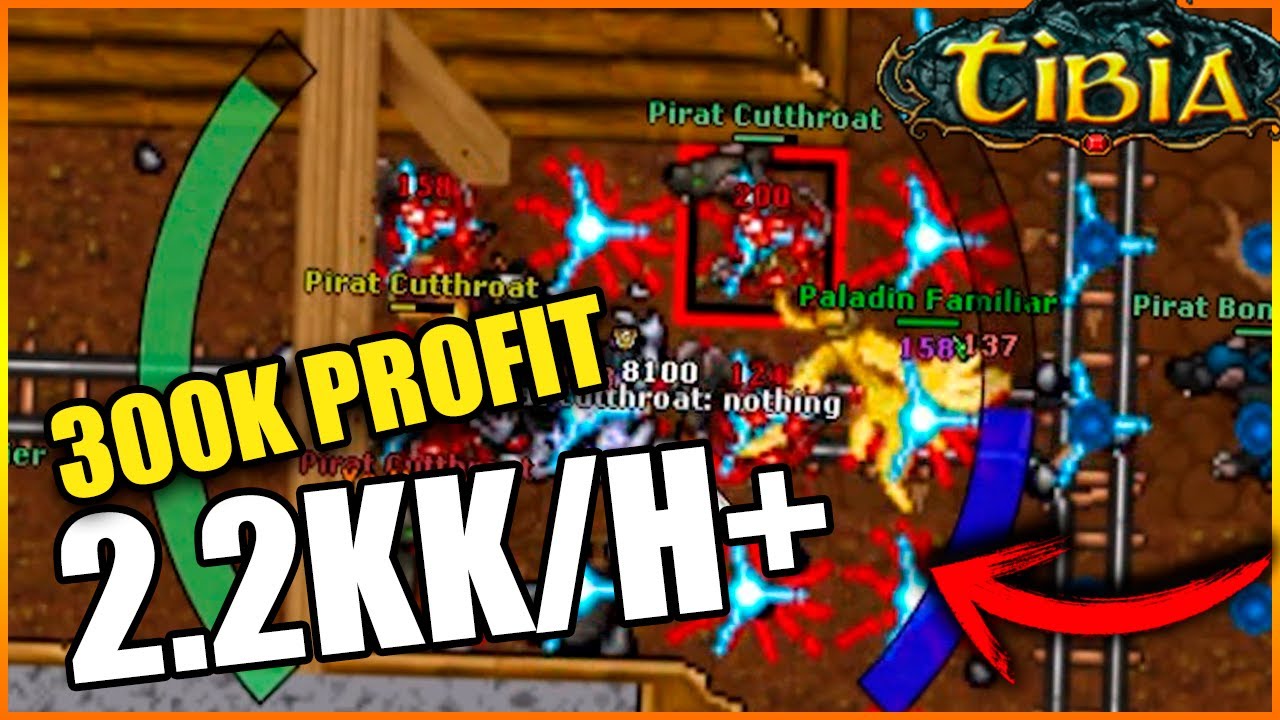 RP 240+ 2.2KK/H HUNT EN *EXOTIC CAVE PIRATS* FULL PROFIT - HUNT | TIBIA ...