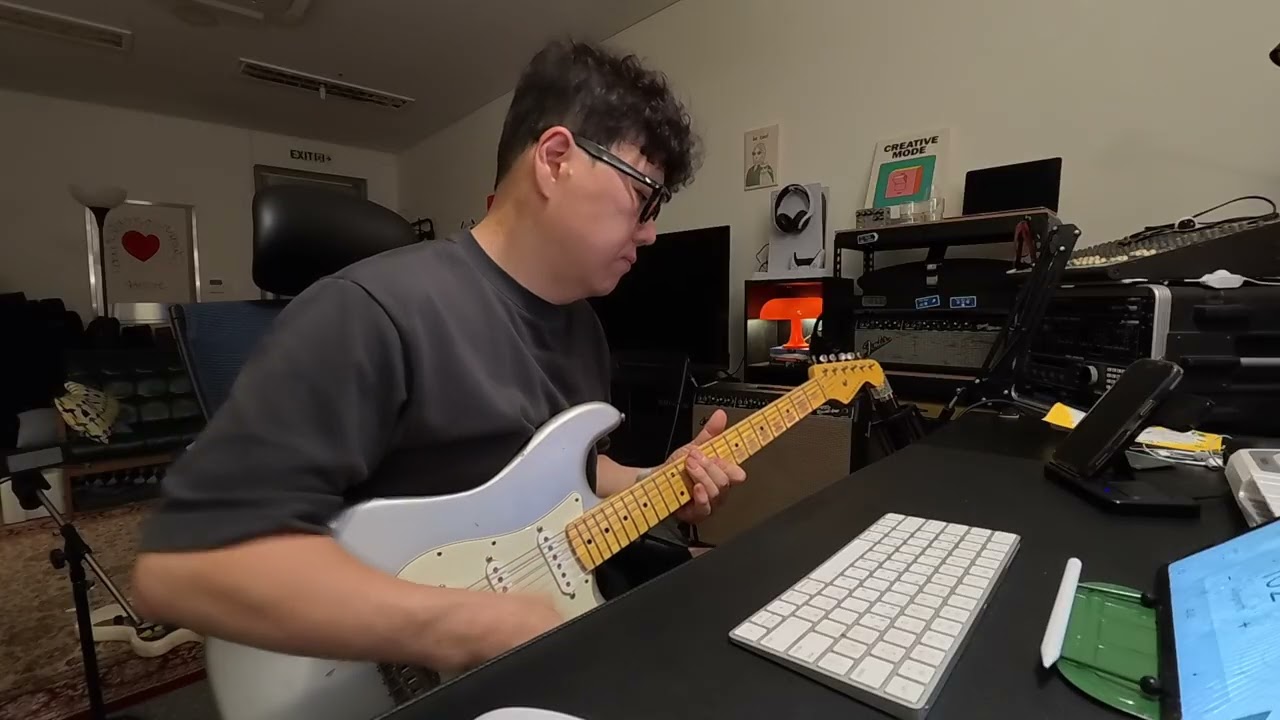 -guitar only 버전- 내마음 다해 (My Heart Sings Praise) groovim 버전 ㅣ 기타소리만 있는 버전