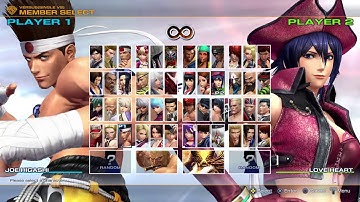 KOF XIV Joe Vs Level 4 CPU Love Heart